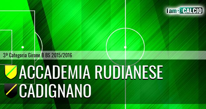 Accademia Rudianese - Cadignano