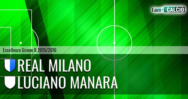 Real Milano - Luciano Manara