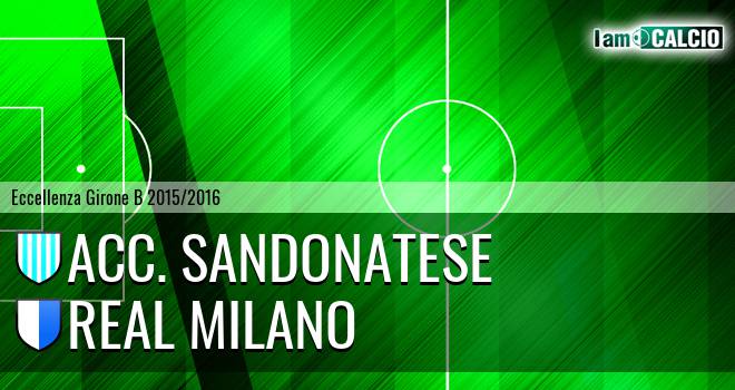 Acc. Sandonatese - Real Milano