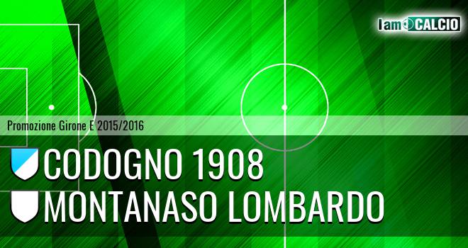 Codogno 1908 - Montanaso Lombardo