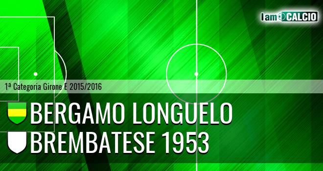 Bergamo Longuelo - Brembatese 1953