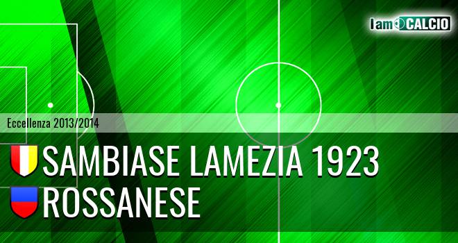 Sambiase Lamezia 1923 - Rossanese