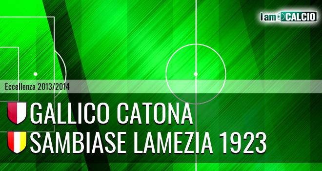 Gallico Catona - Sambiase Lamezia 1923