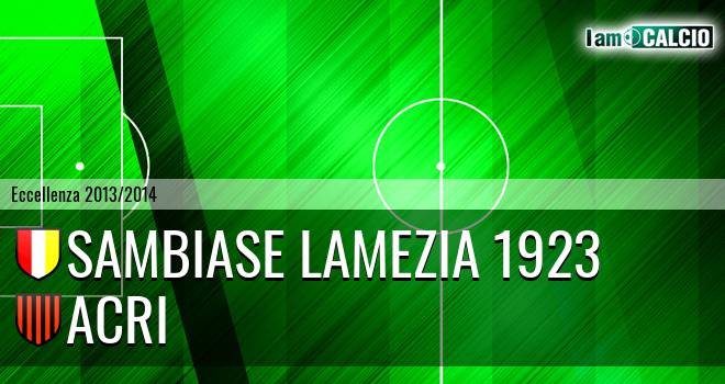 Sambiase Lamezia 1923 - Acri