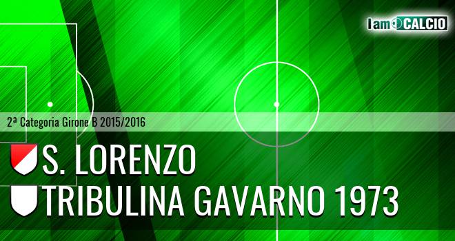 S. Lorenzo - Tribulina Gavarno 1973