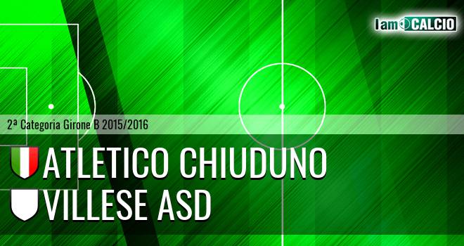 Atletico Chiuduno - Villese ASD