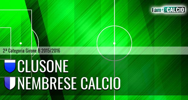 Clusone - Nembrese calcio