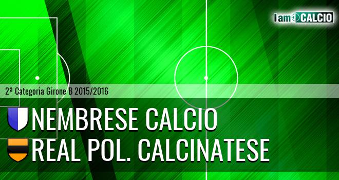 Nembrese calcio - Real pol. Calcinatese