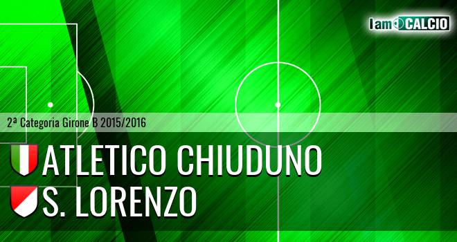 Atletico Chiuduno - S. Lorenzo