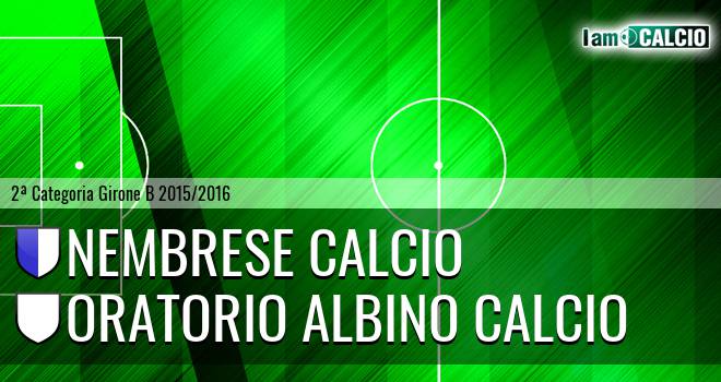 Nembrese calcio - Oratorio Albino calcio