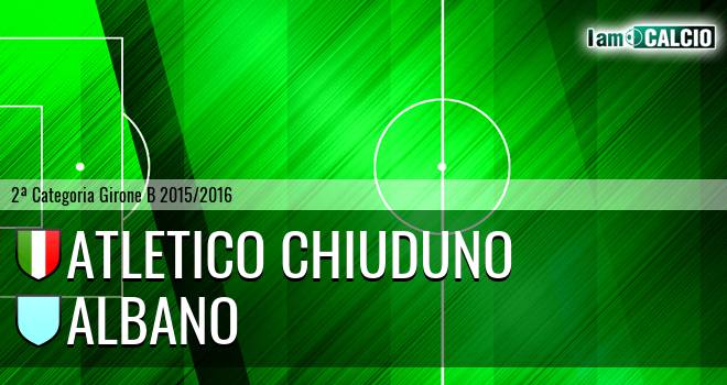 Atletico Chiuduno - Albano