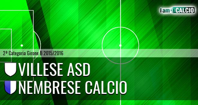 Villese ASD - Nembrese calcio