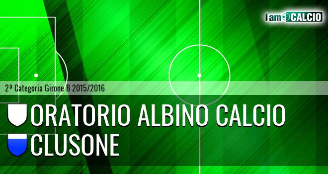 Oratorio Albino calcio - Clusone