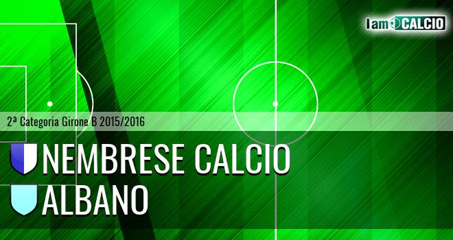 Nembrese calcio - Albano