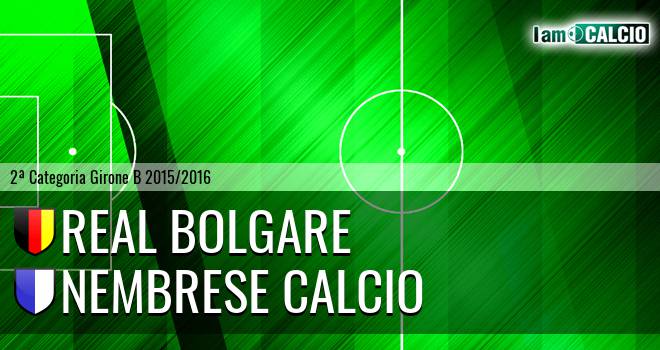 Real Bolgare - Nembrese calcio