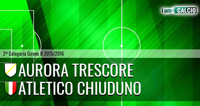 Aurora Trescore - Atletico Chiuduno