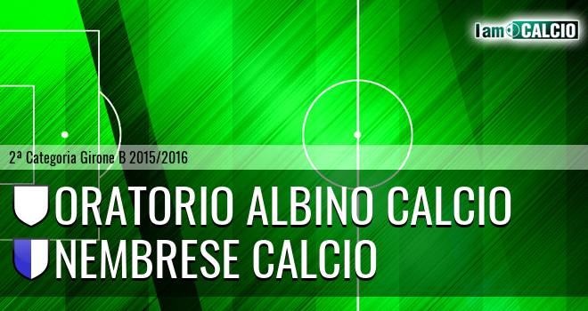 Oratorio Albino calcio - Nembrese calcio