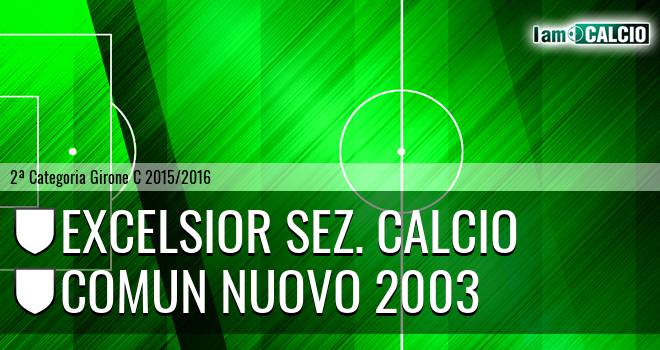 Excelsior sez. calcio - Comun Nuovo 2003