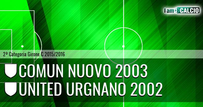 Comun Nuovo 2003 - United Urgnano 2002