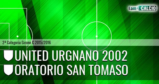 United Urgnano 2002 - Oratorio San Tomaso