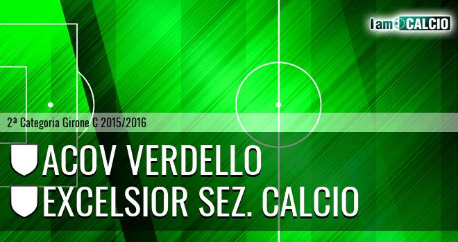 ACOV Verdello - Excelsior sez. calcio