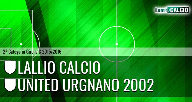 Lallio calcio - United Urgnano 2002