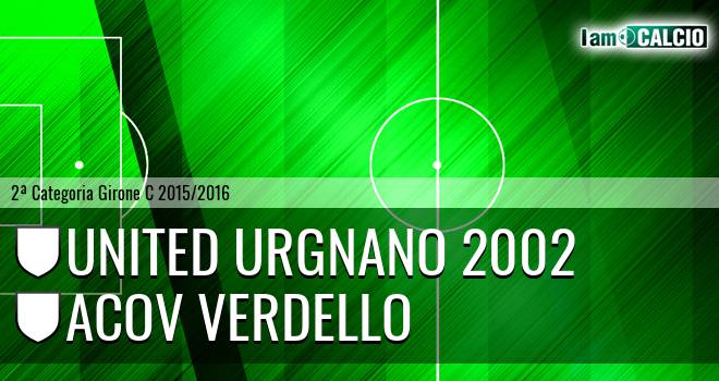 United Urgnano 2002 - ACOV Verdello