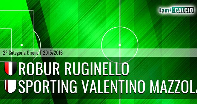 Robur Ruginello - Sporting Valentino Mazzola