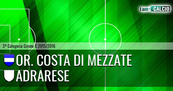 Or. Costa di Mezzate - Adrarese