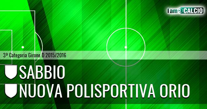 Sabbio - Nuova Polisportiva Orio