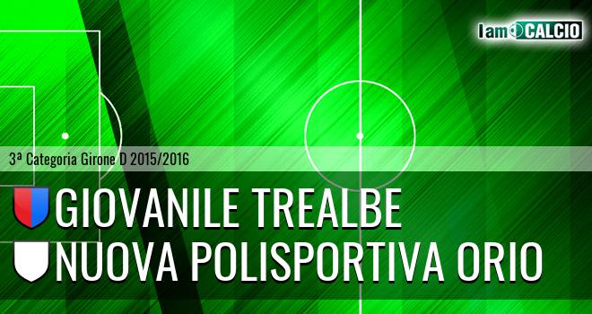 Giovanile Trealbe - Nuova Polisportiva Orio