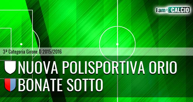 Nuova Polisportiva Orio - Bonate Sotto