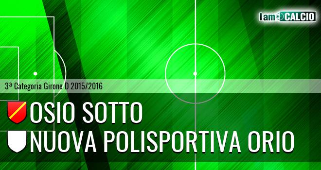 Osio Sotto - Nuova Polisportiva Orio