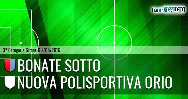 Bonate Sotto - Nuova Polisportiva Orio