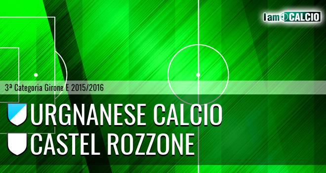 Urgnanese Calcio - Castel Rozzone