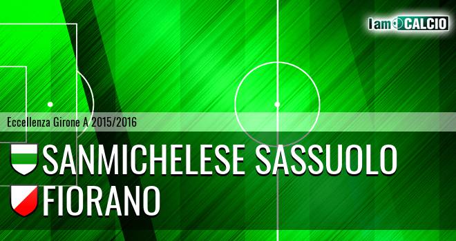 Sanmichelese Sassuolo - Fiorano