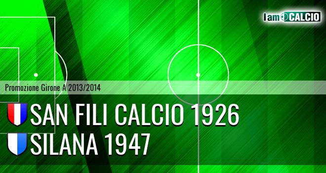 San Fili Calcio 1926 - Silana 1947