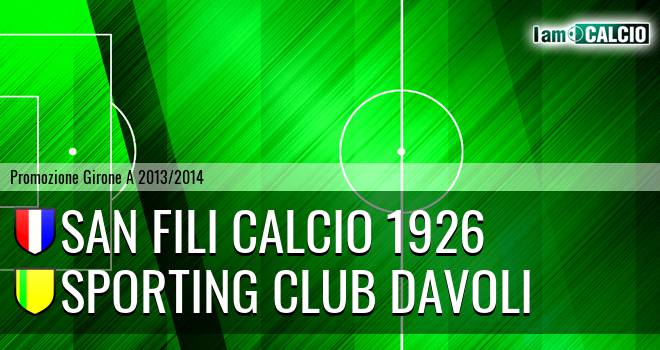 San Fili Calcio 1926 - Sporting Club Davoli