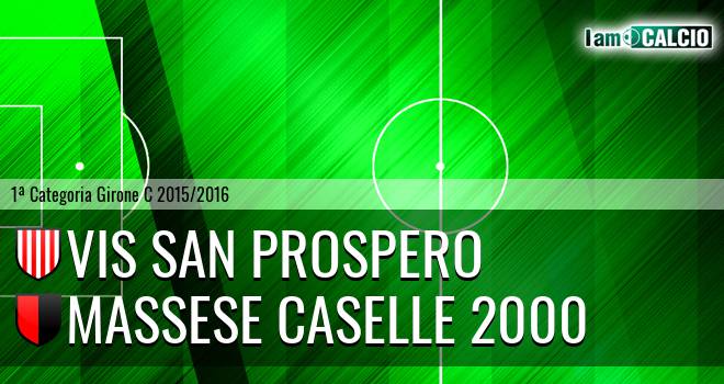 Vis San Prospero - Massese Caselle 2000