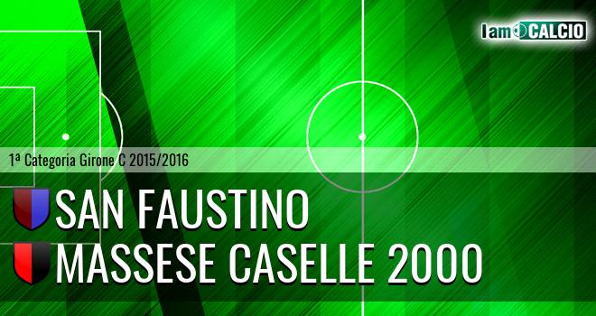 San Faustino - Massese Caselle 2000