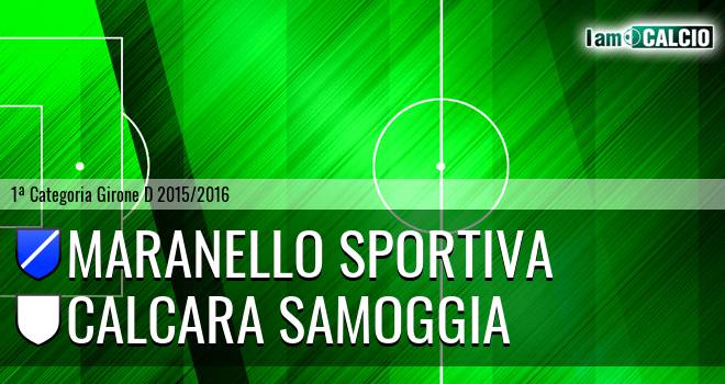 Maranello Sportiva - Calcara Samoggia