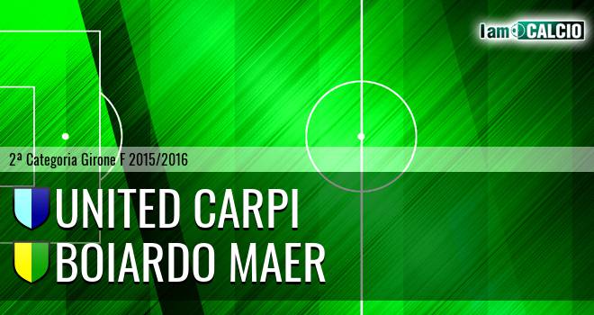 United Carpi - Boiardo Maer