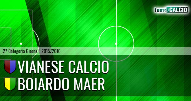 Vianese Calcio - Boiardo Maer