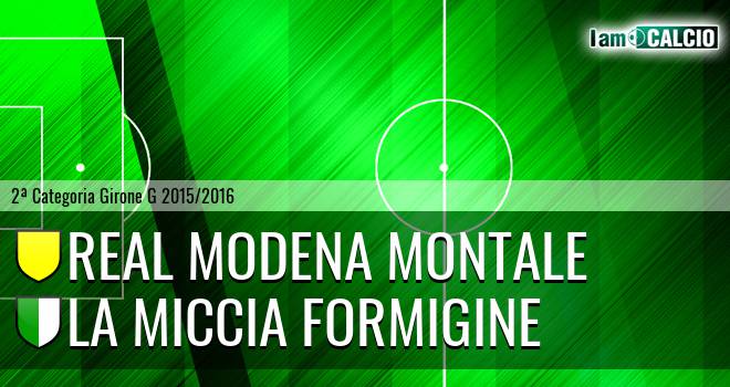 Real Modena Montale - La Miccia Formigine