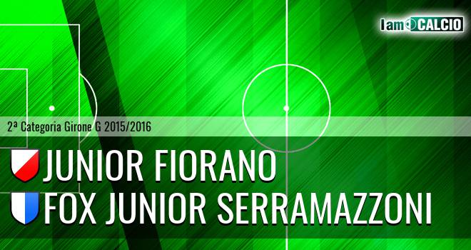 Junior Fiorano - Fox Junior Serramazzoni