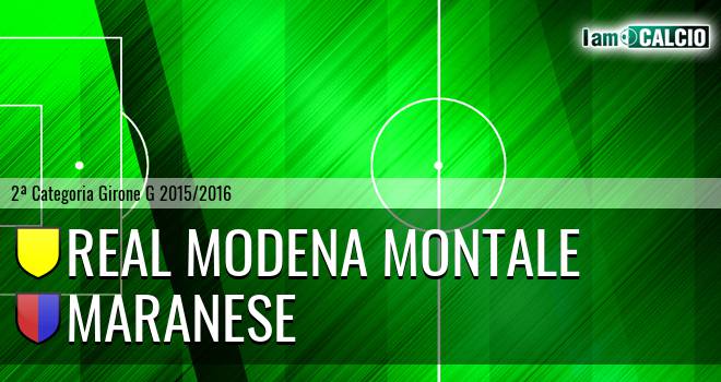 Real Modena Montale - Maranese