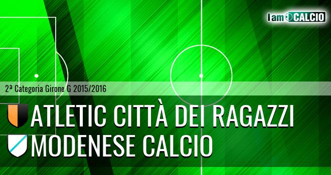 Atletic Città dei Ragazzi - Modenese Calcio