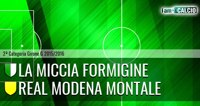 La Miccia Formigine - Real Modena Montale