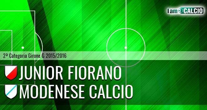 Junior Fiorano - Modenese Calcio