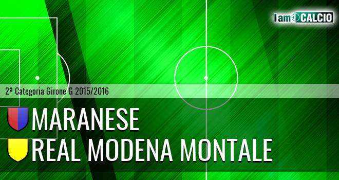 Maranese - Real Modena Montale